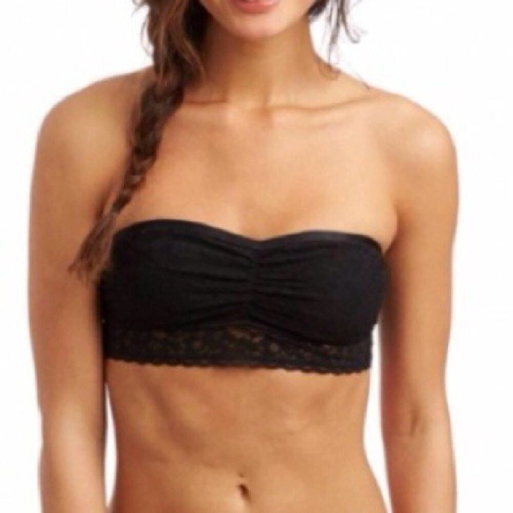 NEW American Eagle Lace Bandeau Black Medium